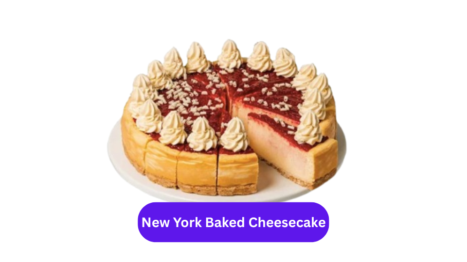 New York Baked Cheesecake Pre Cut